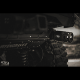 Jeep Wrangler JK & JL FURY Gravity black exhaust tip with aggressive styling